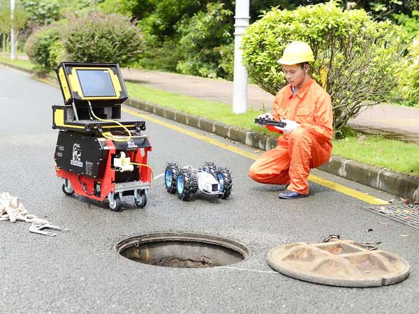 永胜管道机器人检测